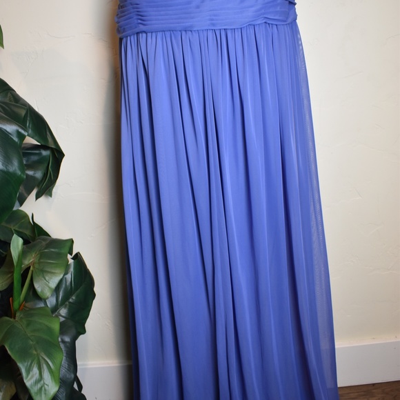 Adrianna Papell Cap Sleeve Stretch Tulle Gown! - Picture 11 of 15